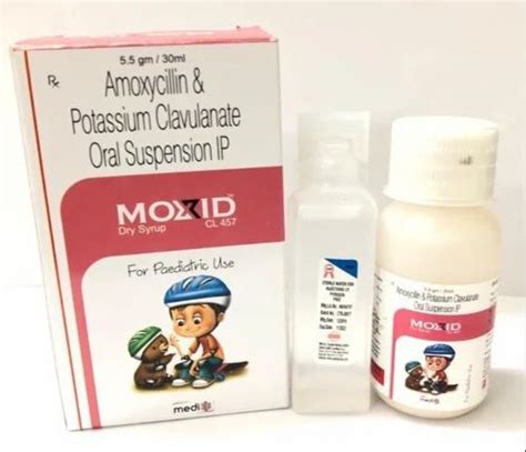 Dry syrup - Amoxycillin 400 Mg Clav 57 With Water Manufacturer from New ...