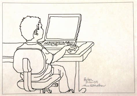 Computer Learner Scetch 的图像结果