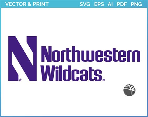 Northwestern Wildcats - Wordmark Logo (1981) - College Sports Vector ...