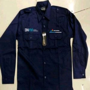 Jual Kemeja Pertamina Baju Pertamina Seragam Pertamina Pdh Pertamin ...
