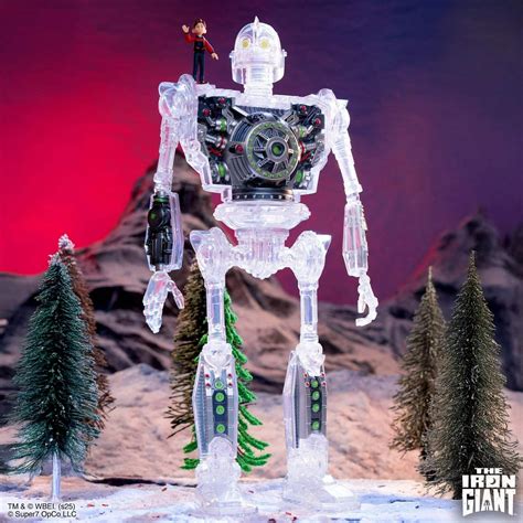 Super7 Unveils Exclusive Translucent Super Cyborg Iron Giant Figure
