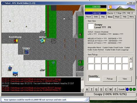 RPG World Online - Screenshots and Artwork of rpgwo