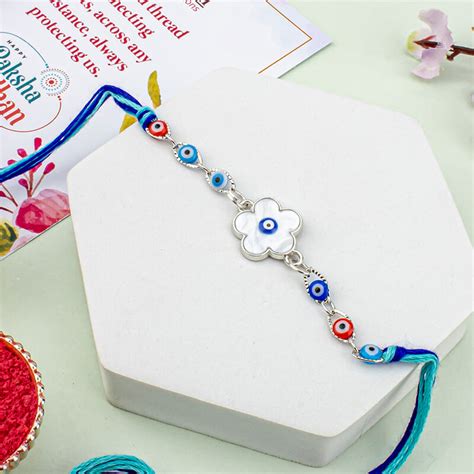 Evil Eye Designer Rakhi | Send Evil Eye Rakhi for Brother Online ...