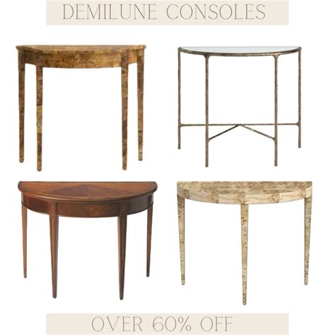 Half circle table – Artofit