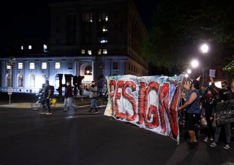 Portland Mayor Ted Wheeler says he’ll move after protest outside his ...