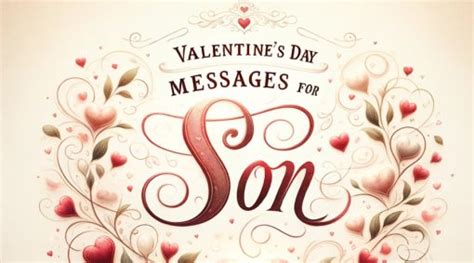 40+ Best Happy Valentine's Day Messages for Son