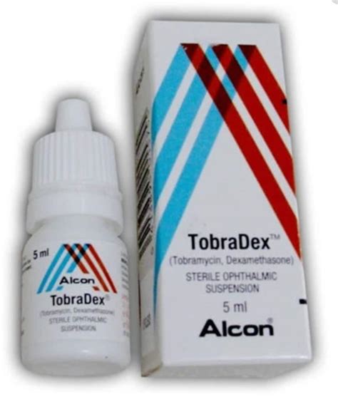 Alcon tobradex sterile ophthalmic eye drops suspension 5ml | Etsy