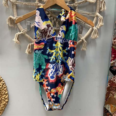 Gorman Womens One Piece Halter neck bathers Size 10 Multicoloured ...