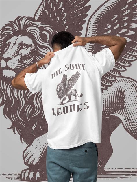 HIC SUNT LEONES || Red Rising, Book Shirt, Goblin, Scythe, Book Merch ...