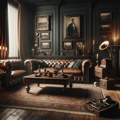 Moody Vintage Living Room Ideas