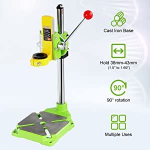 Turkish Heavy Duty Drill Stand 400 millimeters with Heavy Cast Iron ...