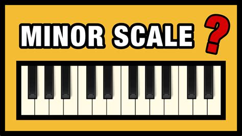 Piano Scales Chart – Minor Scales (+Pictures) – Professional Composers
