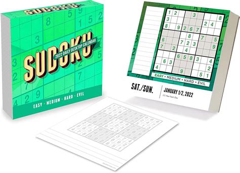 TF PUBLISHING - 2022 Sudoku Daily Desktop Calendar - India | Ubuy