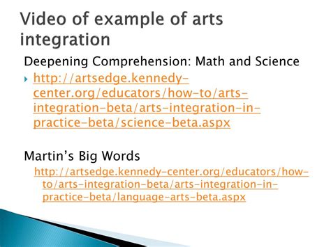 Image result for Arts Integration Explained