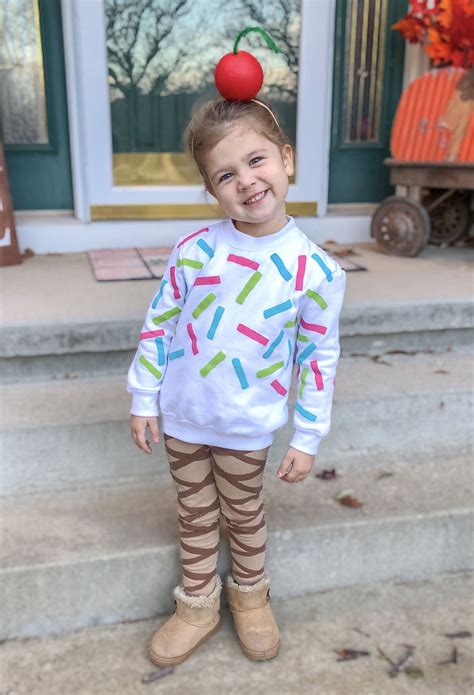 Diy ice cream cone costume – Artofit