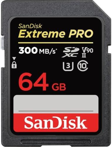 ProGrade Digital SDXC UHS-II V90 Memory Card (64GB), Silver, (Secure ...