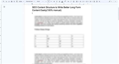 Image result for SEO Content Document Format