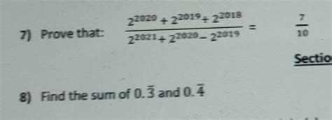 8) Find the sum of 0.3 and 0.4 - Brainly.in
