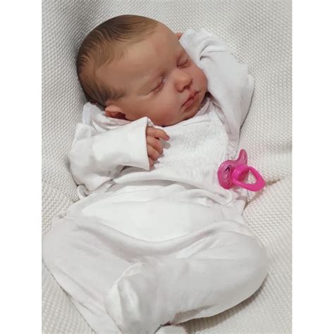 Zero Pam Sleeping Reborn Baby Doll Realistic Newborn Doll 20 Inches ...
