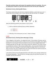 Image result for Binary Secret Message Worksheet