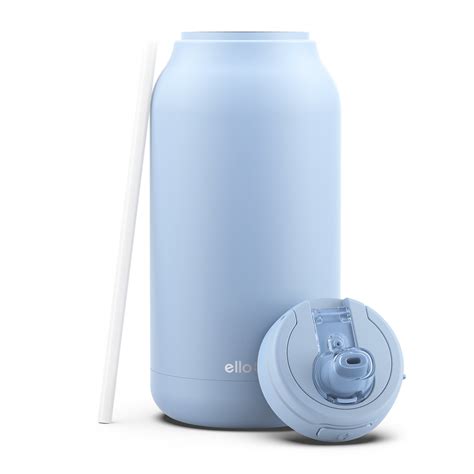 Ello | Hydra 64oz Stainless Steel Water Bottle with Straw