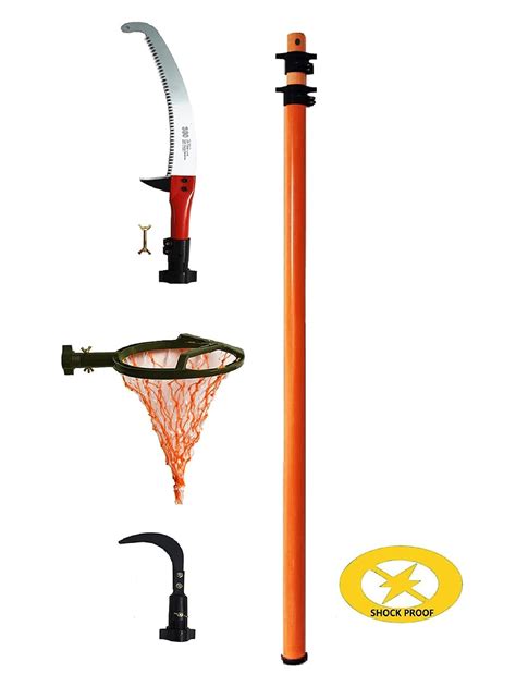 Amazon Brand - Umi Pole Shock Proof 250-to-732 cm Extendable Telescopic ...