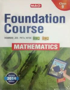 Mtg Foundation Course for Jee/Olympiads - Class 9 Maths 1st Edition ...