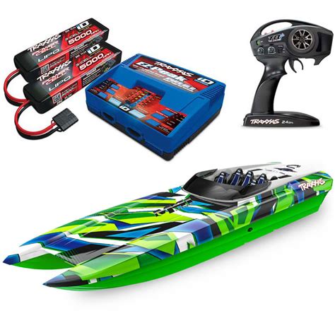 Traxxas DCB M41 Catamaran 6S 50MPH RC Boat Combo