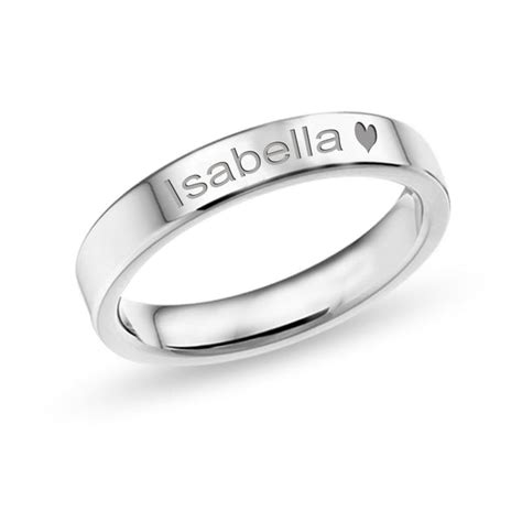 Buy Personalised Customised 925 Sterling Silver Engraved Outside ...