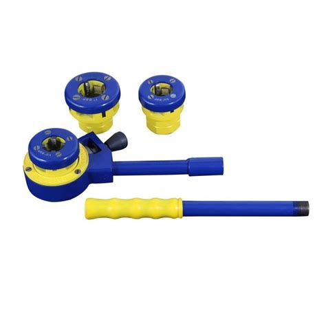 Buy Apex Ratchet Pipe Threader with Ratchet Die Set 1/2, 3/4, 1" NDP ...