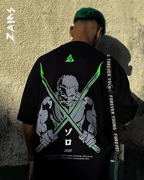 Zoro One Piece Oversized T-Shirt – ZAMS