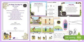 The Magic Porridge Pot Story - Traditional Tale - Twinkl