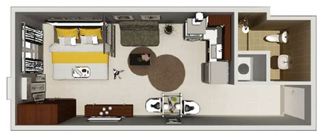 Image result for Studio Type Condo Layout