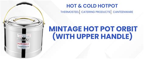 Buy Mintage Sambar Pot Stainless Steel 5 Liters | Sambar Pot with Lid ...