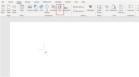 Chart Example in Word 的图像结果