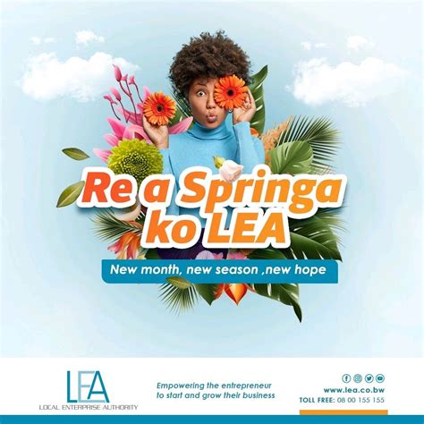 •New Month •New Season •New Hope | Local Enterprise Authority