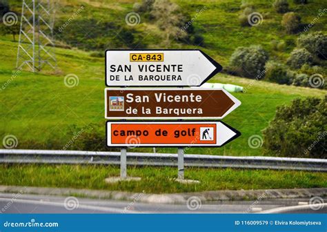 Spanish Road Signs