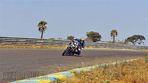 KTM 390 Duke India track test - Overdrive