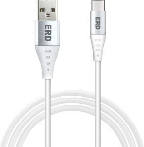 ERD USB Type C Cable 1 m UC-63 Speed Sync Fast Charging Metal Casing ...