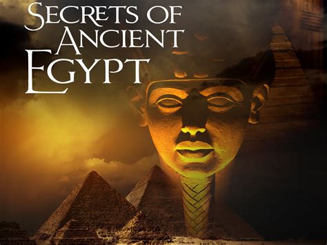 Prime Video: Secrets of Ancient Egypt