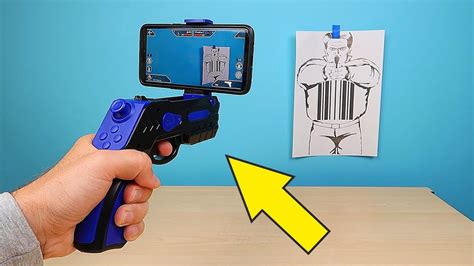 Тестирую AR ПИСТОЛЕТ для игры в дополненную реальность! Игра Hybrid War ...