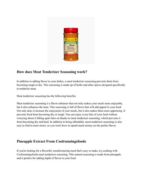 PPT - Unlock The Secret To Mouthwatering Meals With Coolrunningsfoods ...