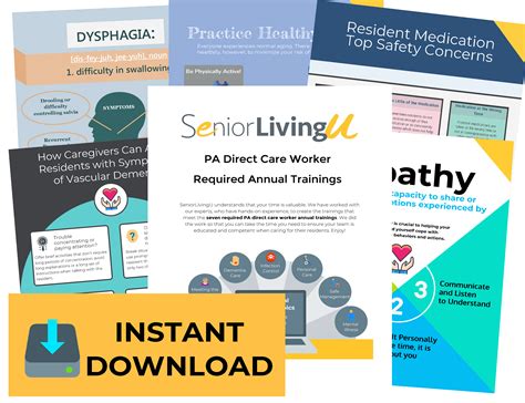 Assisted Living Direct Care Training | Instant Download | SeniorLivingU