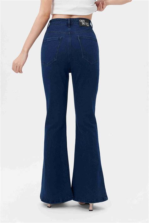 Offduty India Boot-Leg Women Dark Blue Jeans - Buy Offduty India Boot ...