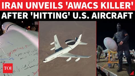 Shahed-136 drone linked to American E-3 Sentry downing showcased at ...
