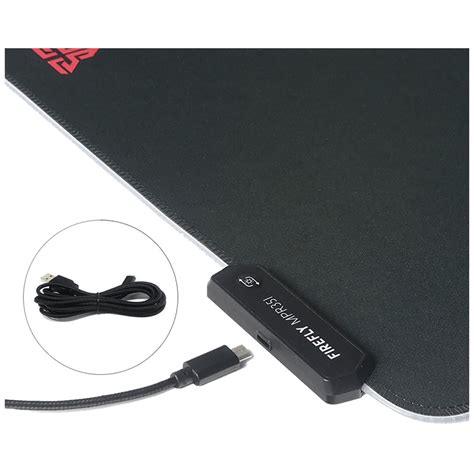 Fantech Podloga za miš, 350 x 250 x 3 mm, RGB - MPR351s Firefly - IM Store