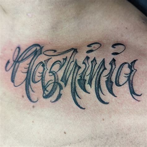 Cursive Script Tattoos Script Tattoo Sydney | Thirteen Feet Tattoo