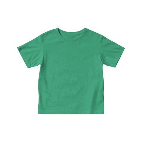 kelly green kids t-shirt mockups manches courtes png 10883923 PNG