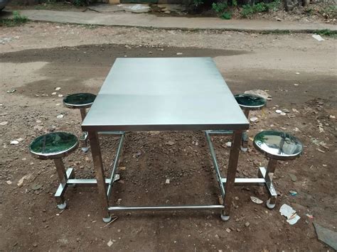 Stainless Steel Canteen Table Manufacturer from Chennai