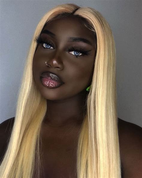 blonde long straight hair for black beauty(code:AP10) in 2021 | Blonde ...